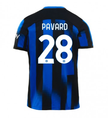 Inter Milan Benjamin Pavard #28 Koszulka Podstawowych 2023-24 Krótki Rękaw